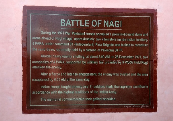 Nagi war memorial