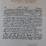 commission letter of Naib Subedar Nafe Singh