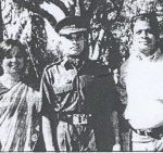 Capt Sushant with his parents