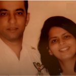 Lt Col Paras Mehra with his wife
