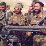 Captain Vikram Batra with his soldiers
