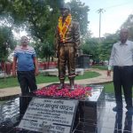 Capt Ayush Yadav's memorial at Kanpur