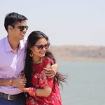 Lt Cdr D S Chauhan with his wife