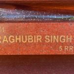 Naik Raghubir Singh's plaque at the National War Memorial Delhi