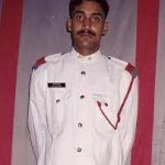 Lt Digvijay Panwar during his training days
