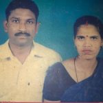 Nb Sub Vijay Kumar with his wife