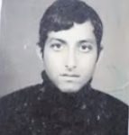 Maj Ajay Kumar during his younger days