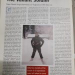 An article about Maj Dinesh Singh