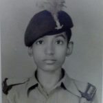 Captain Ummed Singh Rathore. in his childhood photo