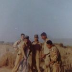 Capt Ummed Singh Rathore with his comrades