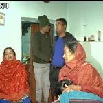 Family members mourn the death of Gunner Shashikant Pandey, who lost his life in Pampore attack