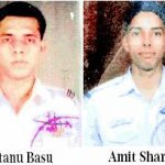 Sqn Ldr Shantanu Basu and Flt Lt Amit Sharma