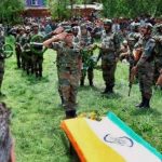 The Indian Army pays tribute to Lt. Ummer Fayaz