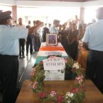 ople pay tributes to Flt Lt K Praveen