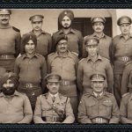 Maj Puran Singh with his comrades