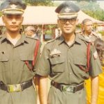 Major Udai with his Comrade