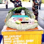 Army pays tribute to Lance Naik Gurmail Singh